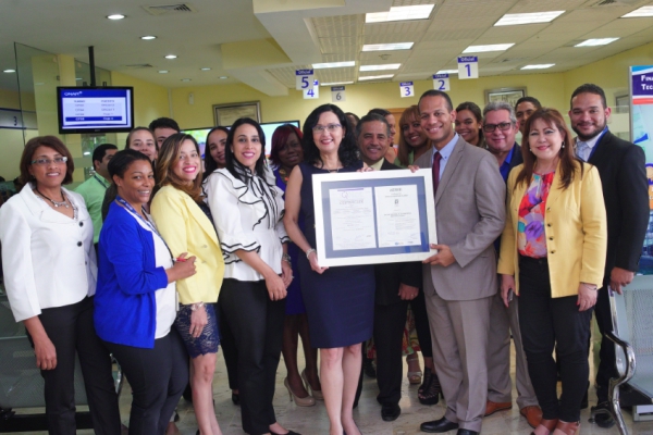 ONAPI mantiene certificación Calidad ISO