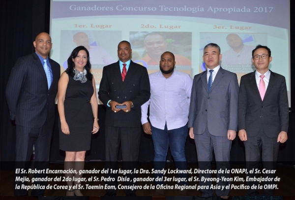 ONAPI premia proyectos ganadores en su 2do. Concurso de Tecnología Apropiada